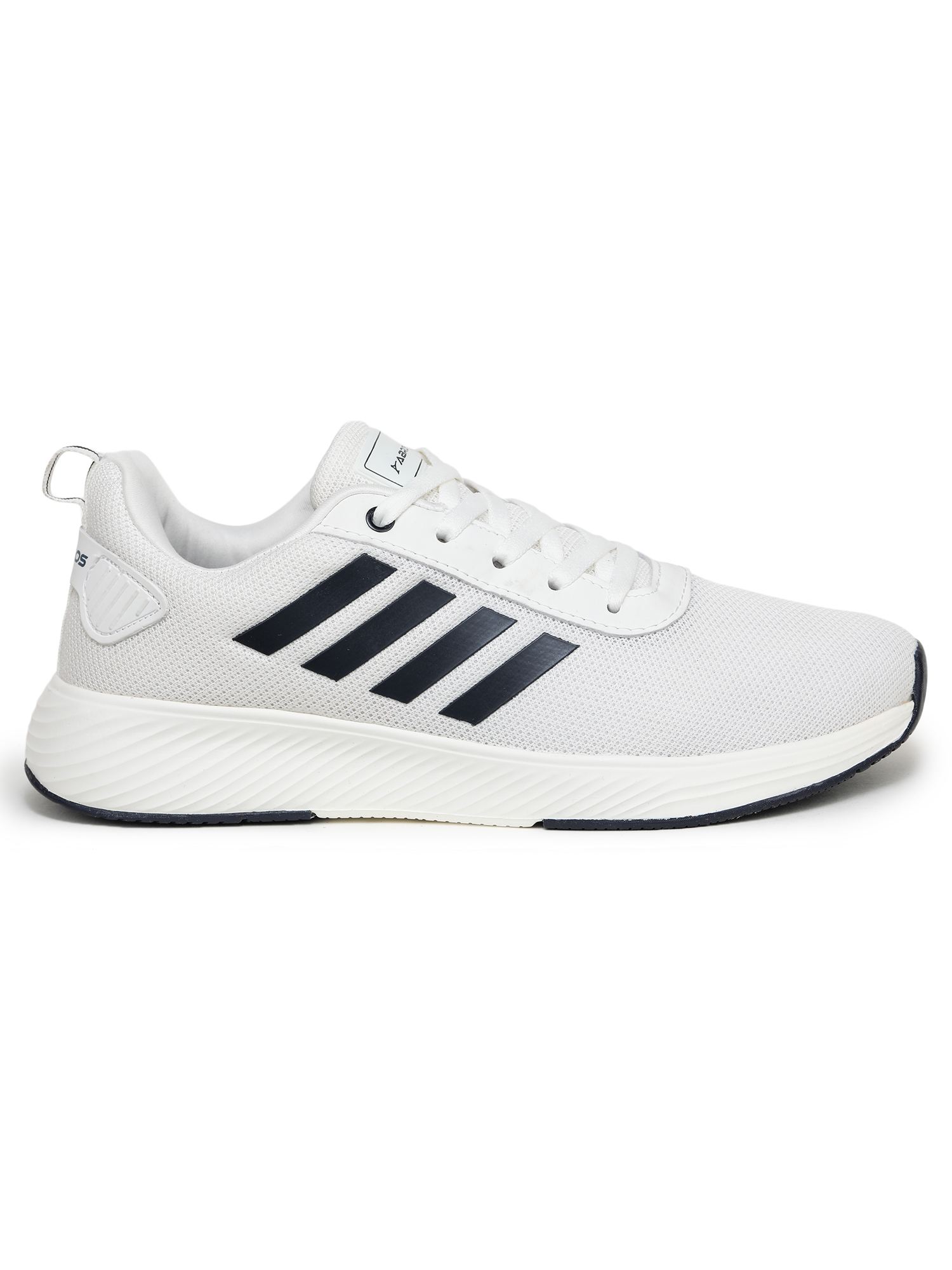 Abros Men White and Navy Blue Prime Pro Running Sports Shoes (1)