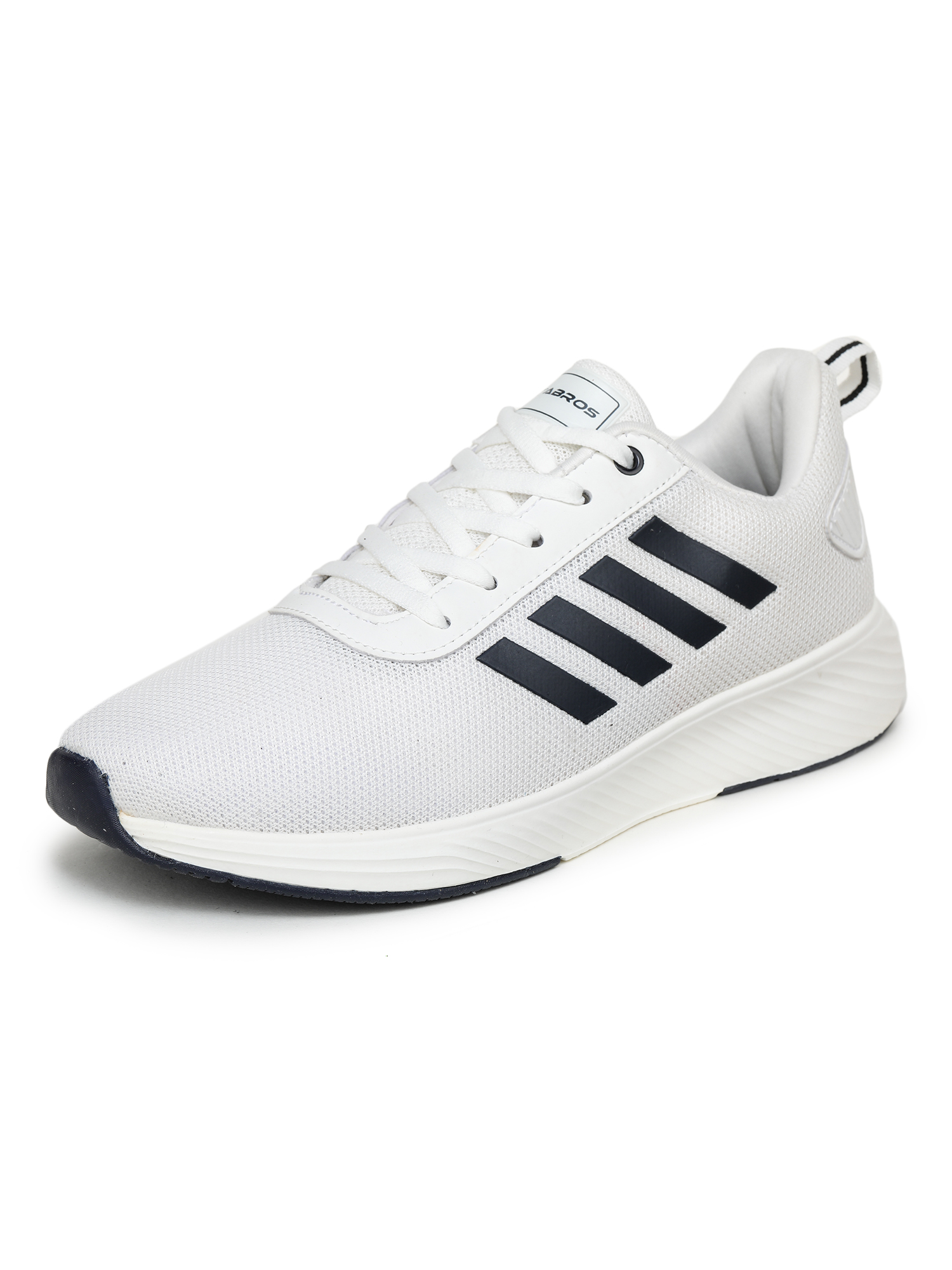 Abros Men White and Navy Blue Prime Pro Running Sports Shoes (3)