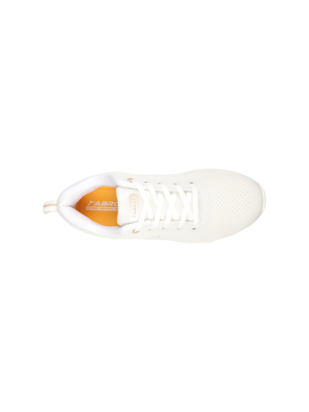 Abros Men White & Beige City-N Running Shoes (5)