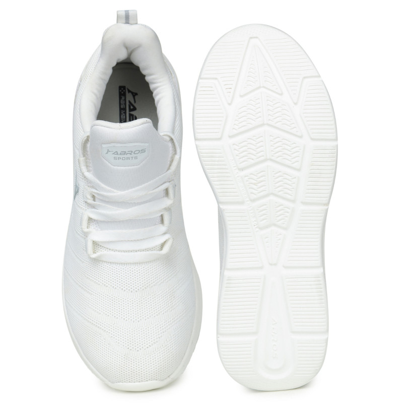 Abros Men White & Grey OAKLAND Sports Shoes (4)