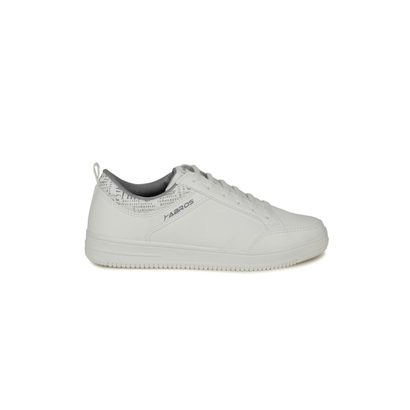 Abros Men White & Grey TECHNO-4 Sneakers (1)