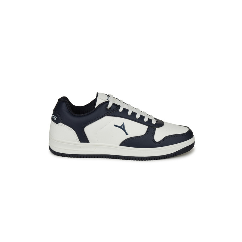 Abros Men White & Navy Blue TECHNO-6 Sneakers (1)