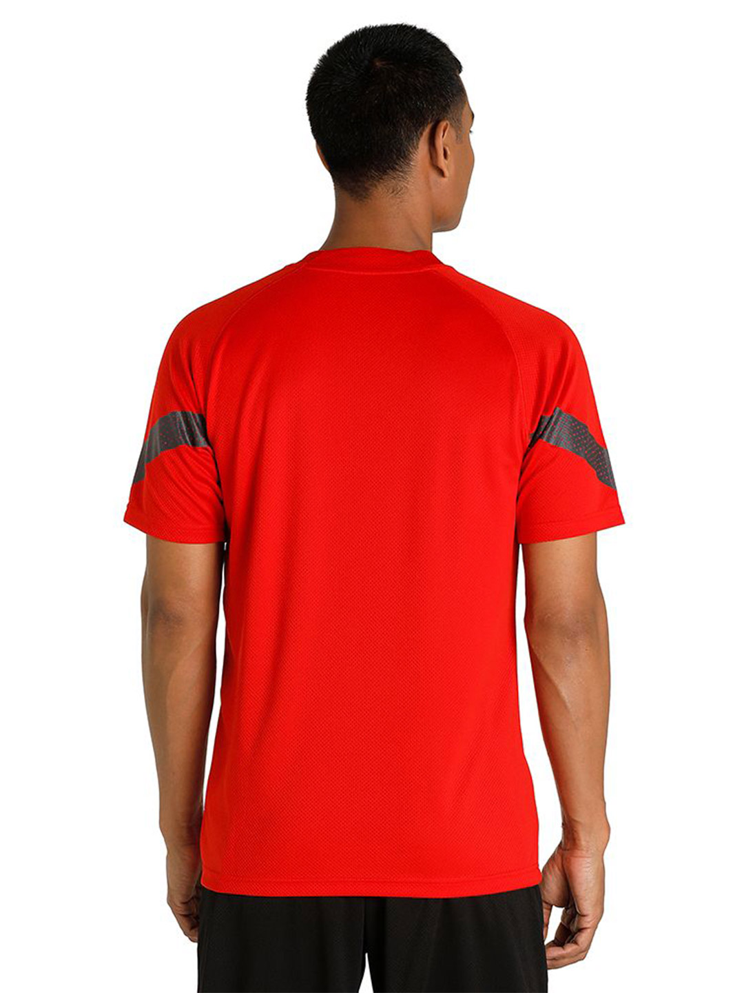 AC Milan Men Red Printed Half Sleeves Round Neck Polyester Football Training Jersey (3)