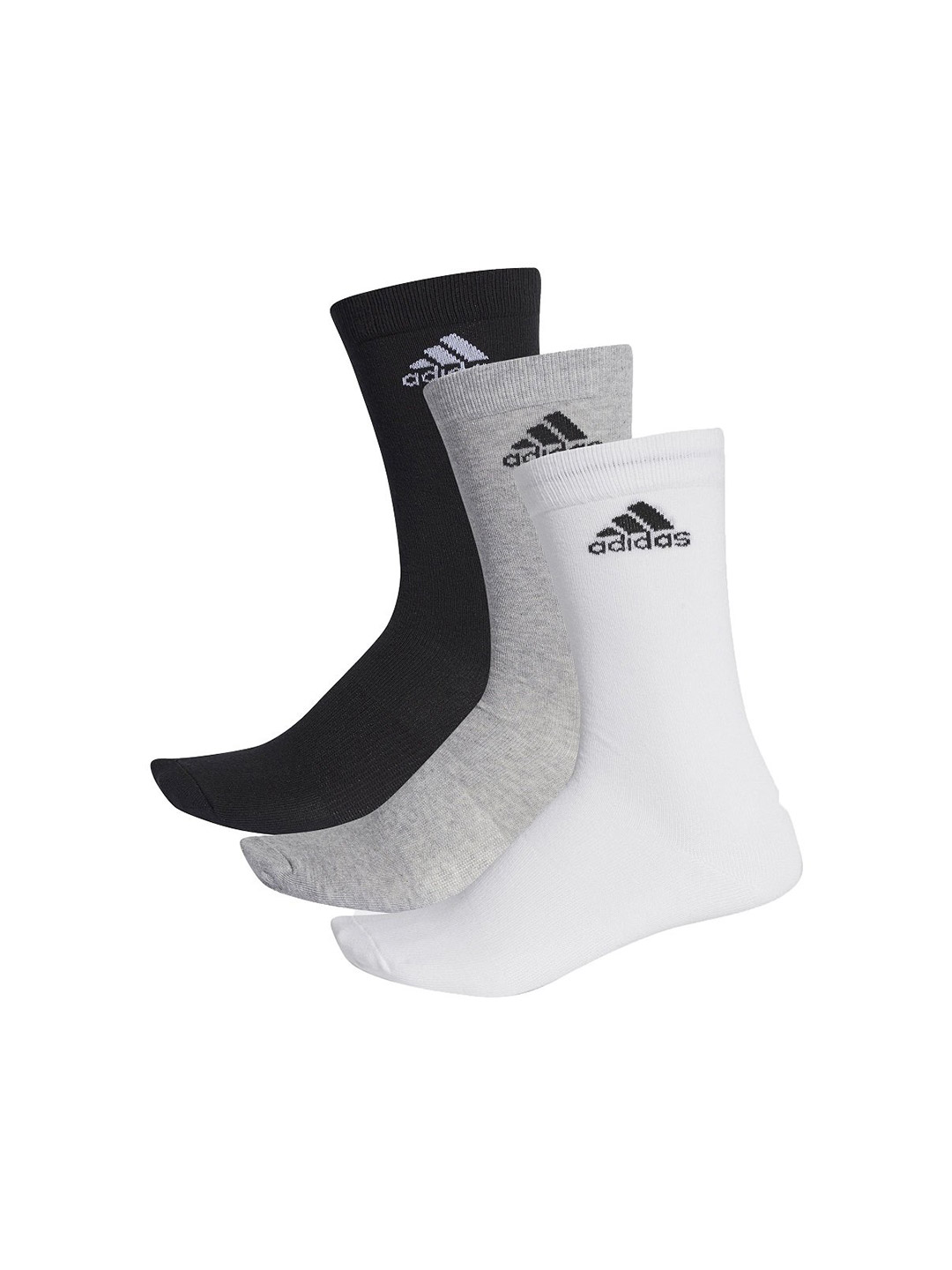 Adidas Black and White and Grey Socks (1)