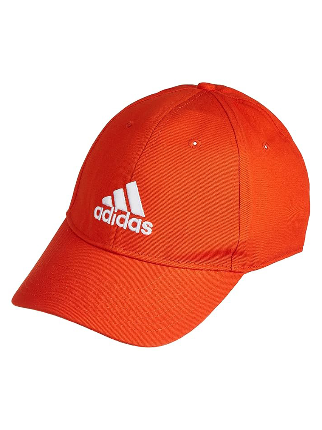 Men 6 Corp Cotton Orange Cap