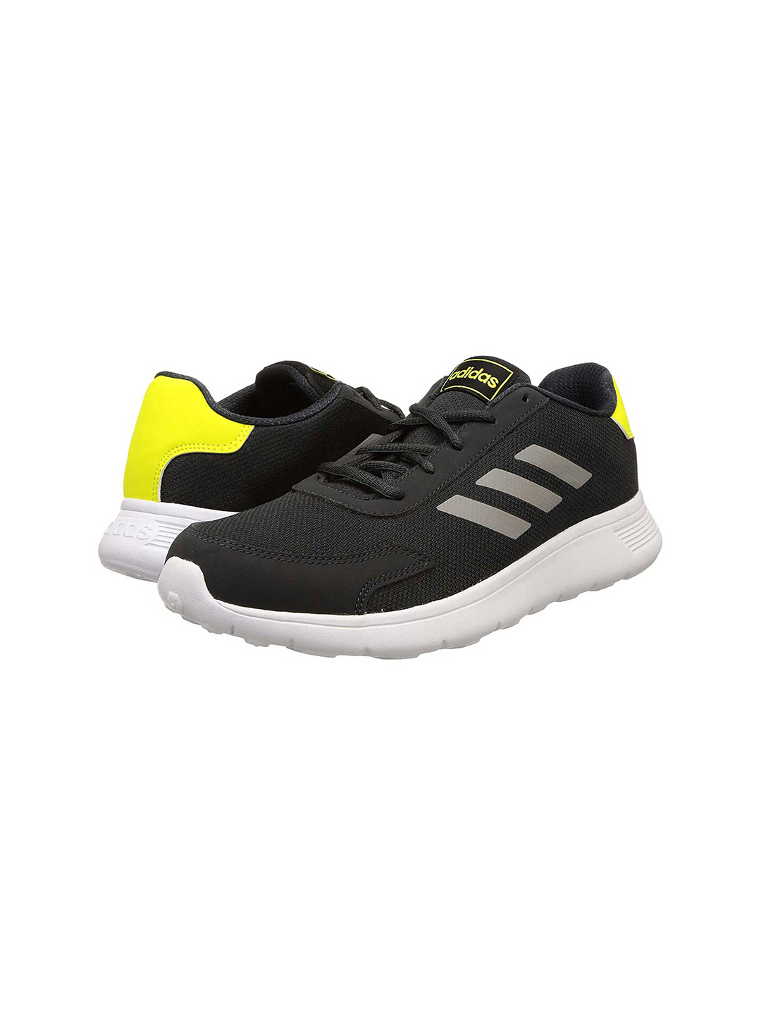Adidas Men Grey and Yellow Elate Running Shoes (1)