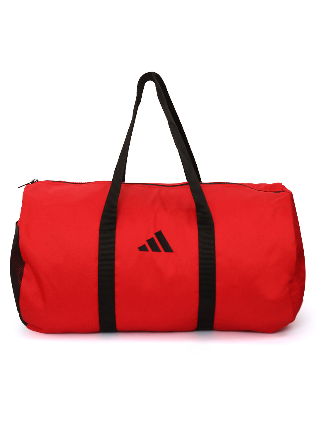 Unisex Black Polyester Duffle Bag