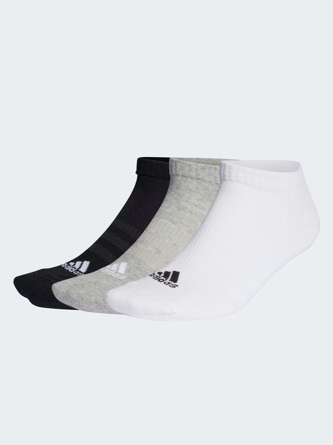 Unisex Socks Grey,White,Black (Pack of 3)
