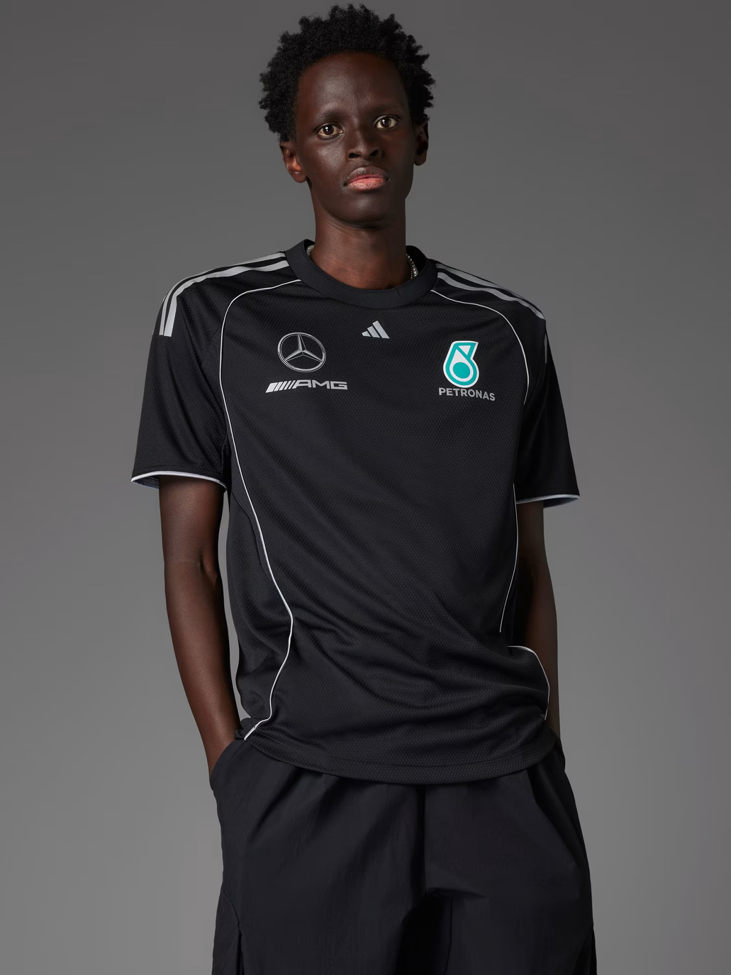 Adidas X Mercedes Amg Petronas Formula One Team Mechanics Jersey for Men