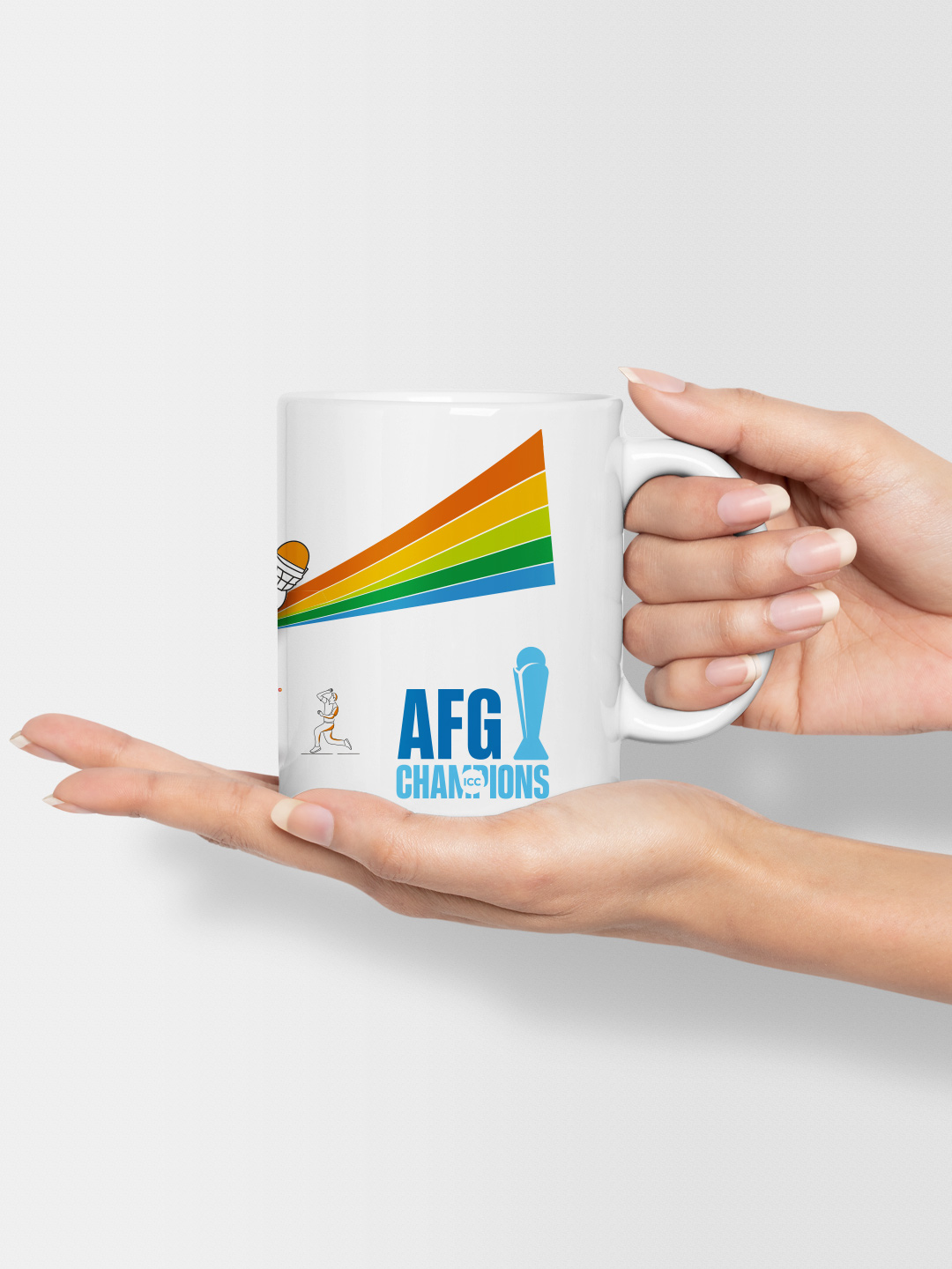 Afghanistan ICC Champions Trophy 2025 - Ceramic Glossy Printed Mug, Microwave and Dishwasher Safe, Tea and Coffee Mug -  (4)