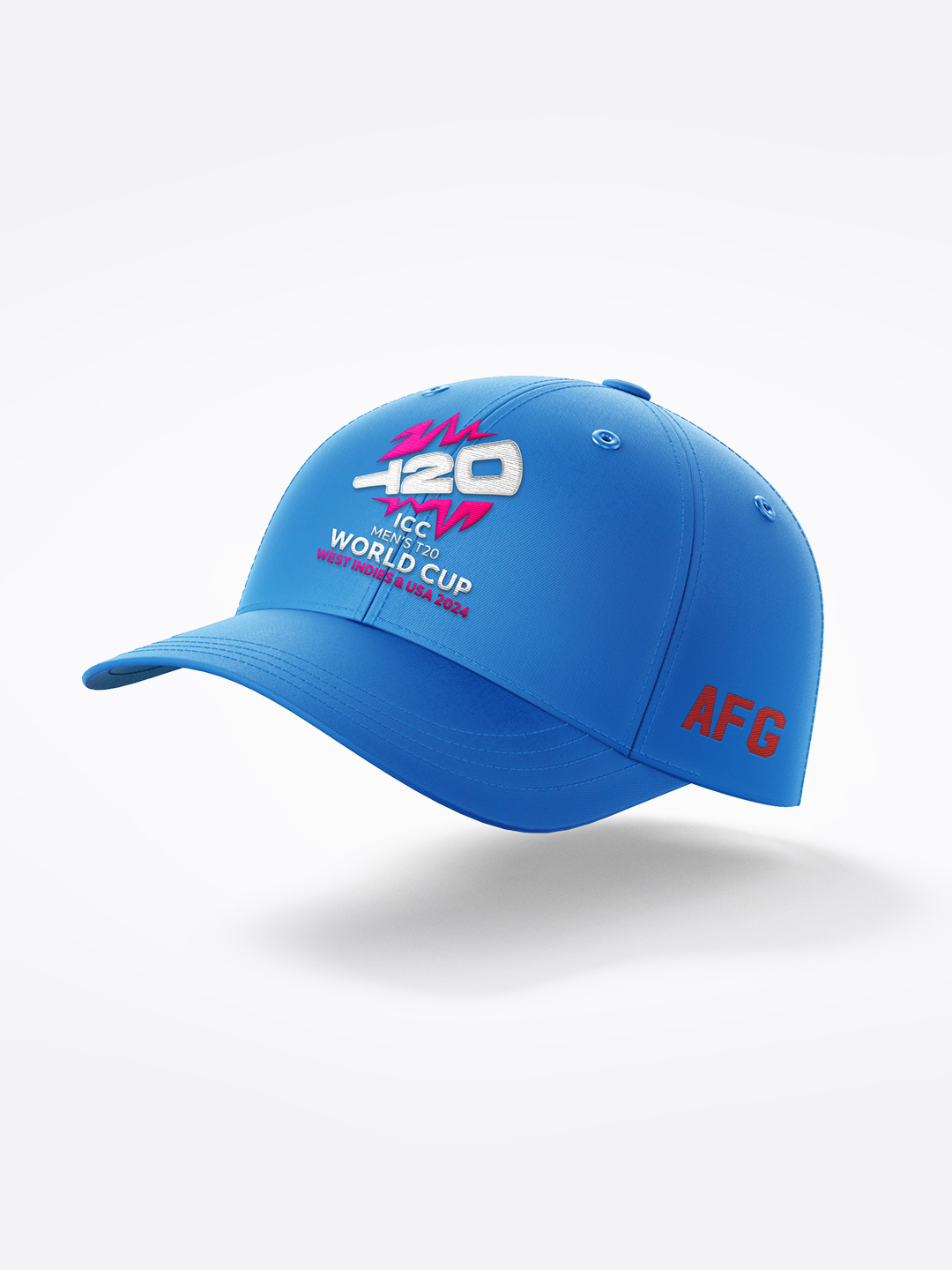 Afghanistan ICC Men's T20 WC-24 Blue Embroidered Team Afghanistan Baseball Cap (1)