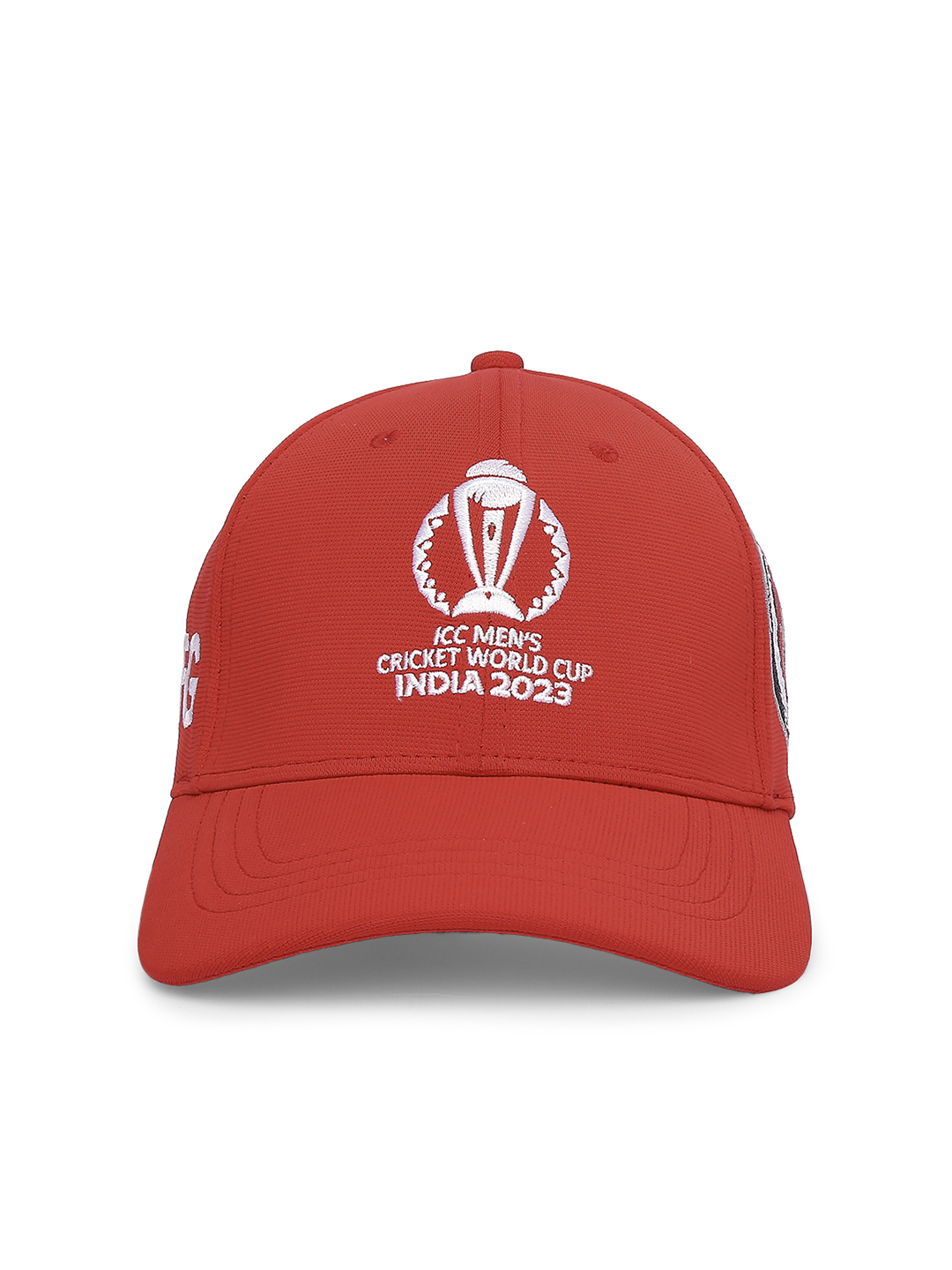 Afghanistan Official ICC CWC-23 Men Red Embroidered Team Afghanistan Cricket Cap (1)