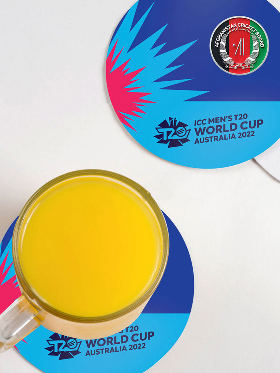 Afghanistan Team Afghanistan ICC T20 Circle Coaster (2)