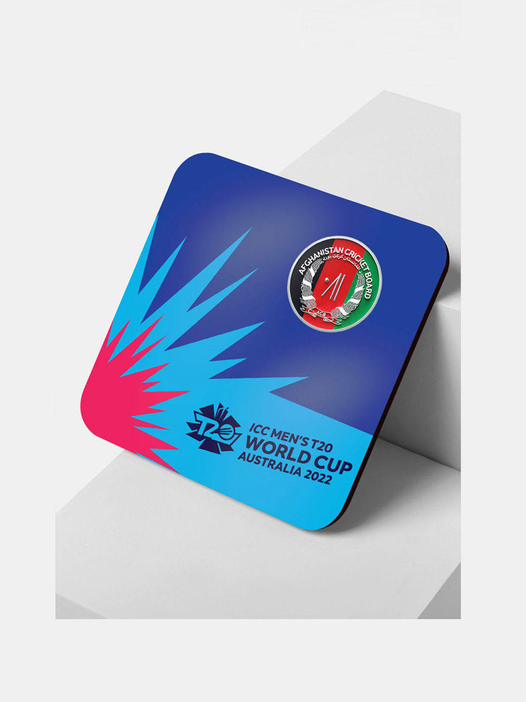 Afghanistan Team Afghanistan ICC T20 Square Coaster (1)