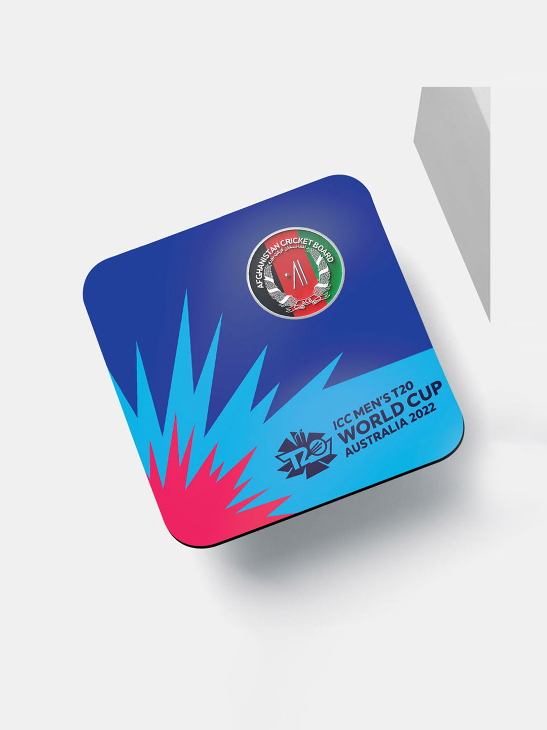 Afghanistan Team Afghanistan ICC T20 Square Coaster (2)