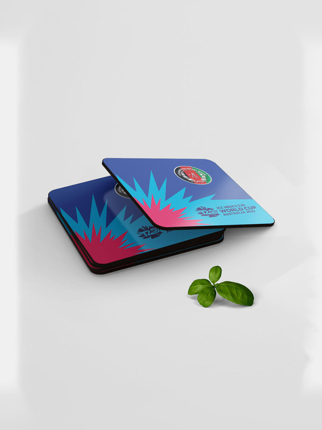 Afghanistan Team Afghanistan ICC T20 Square Coaster (4)