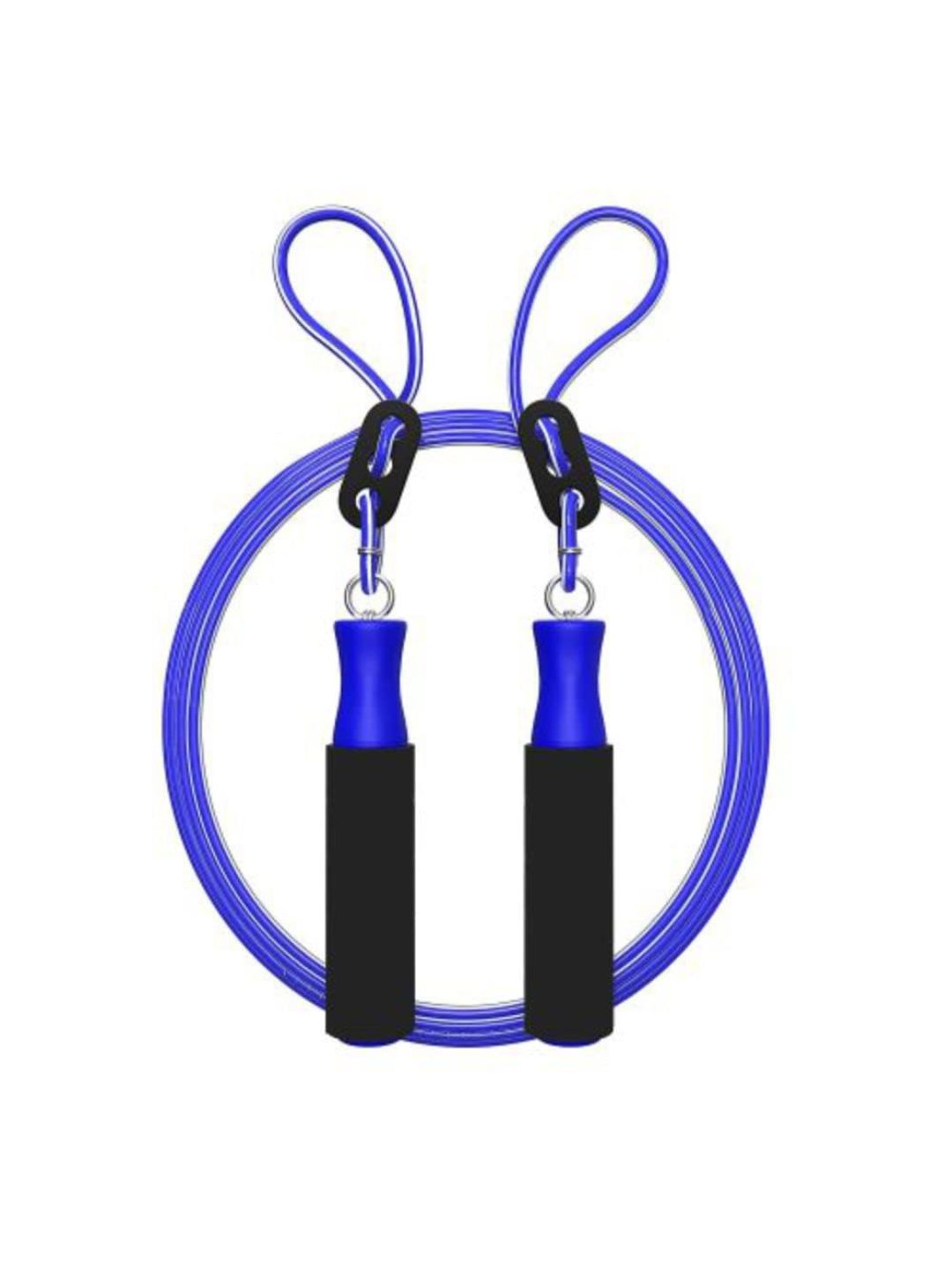 Ajro Deal Weight Loss Sports Exercise Workout Ball Bearing Skipping Rope for Men Women (Length: 270 cm) (3)