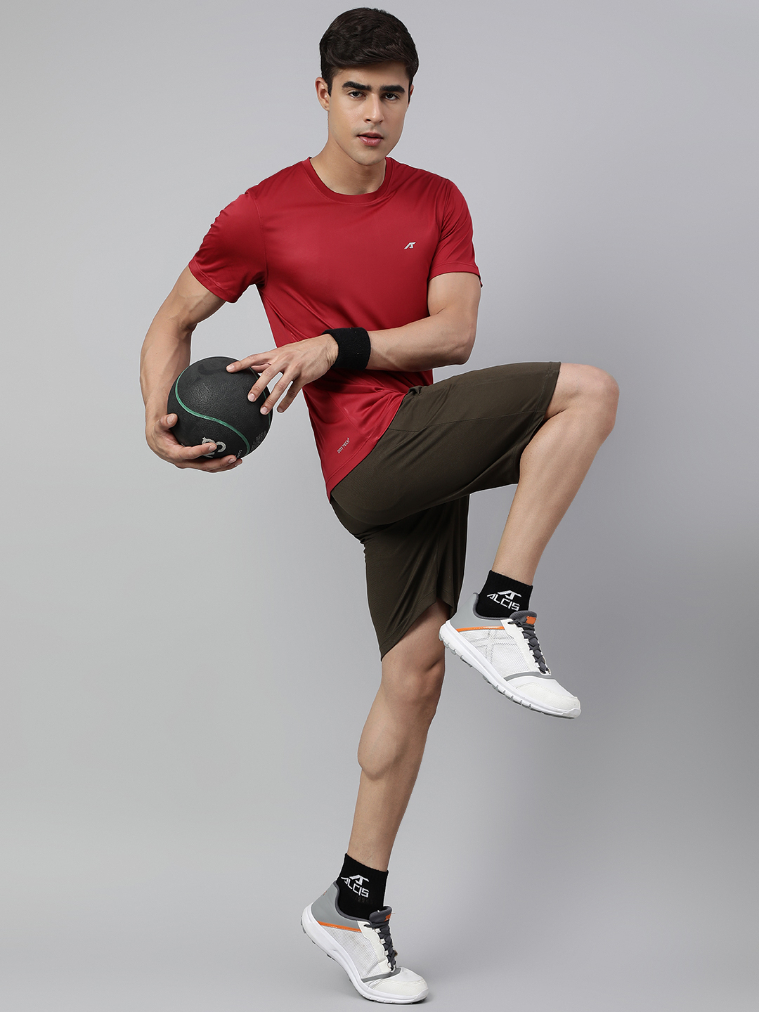 Alcis Anti Static Slim Fit Sports T-shirt (4)