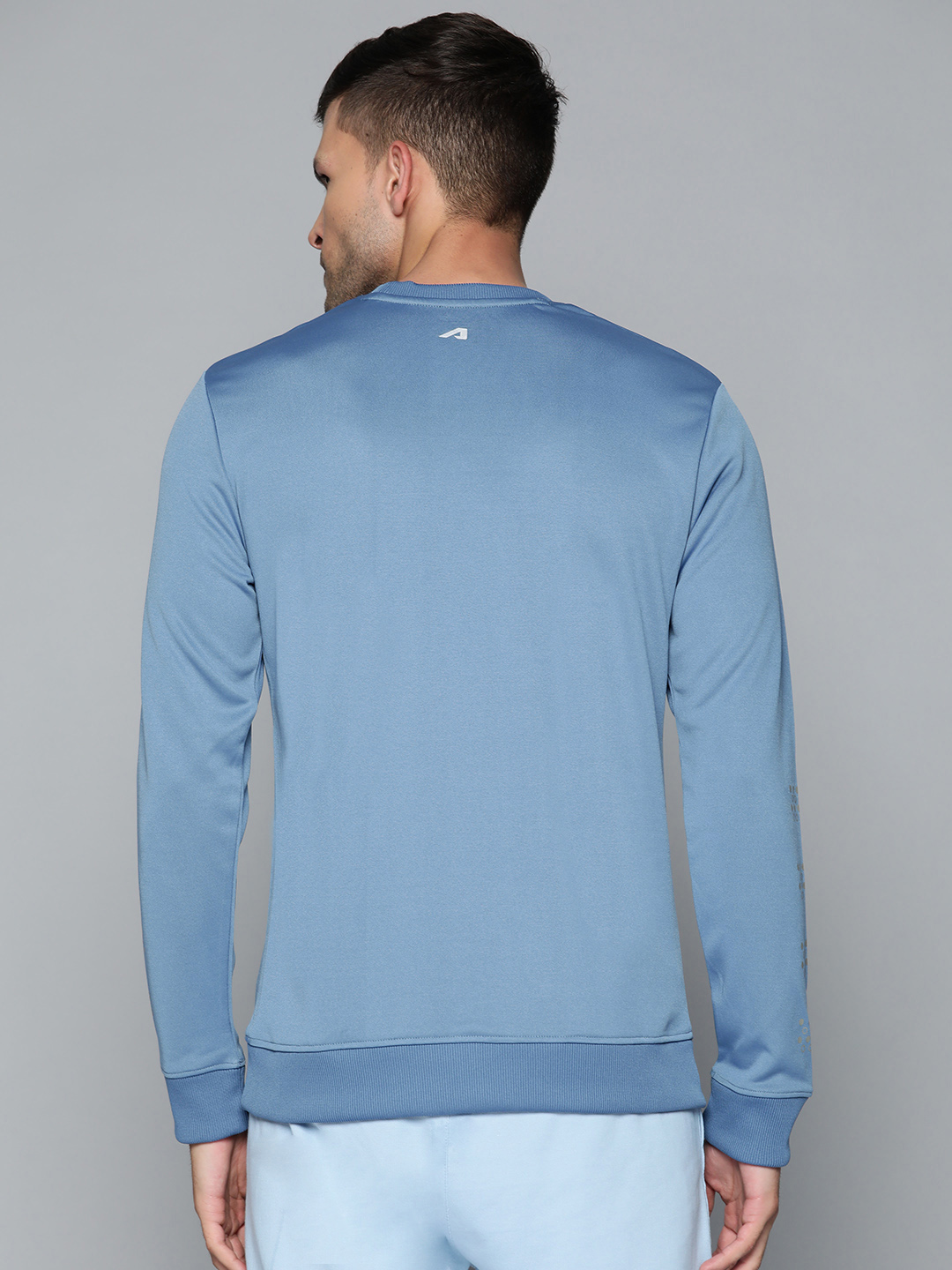 Alcis Men Blue Solid Sweatshirt (4)