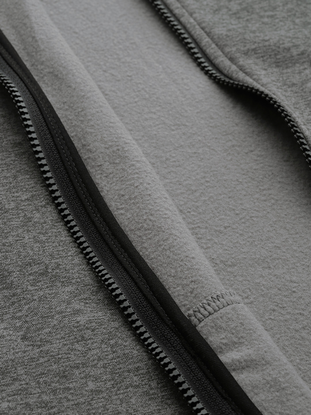 Alcis Men Charcoal Grey Solid Sporty Jacket (6)