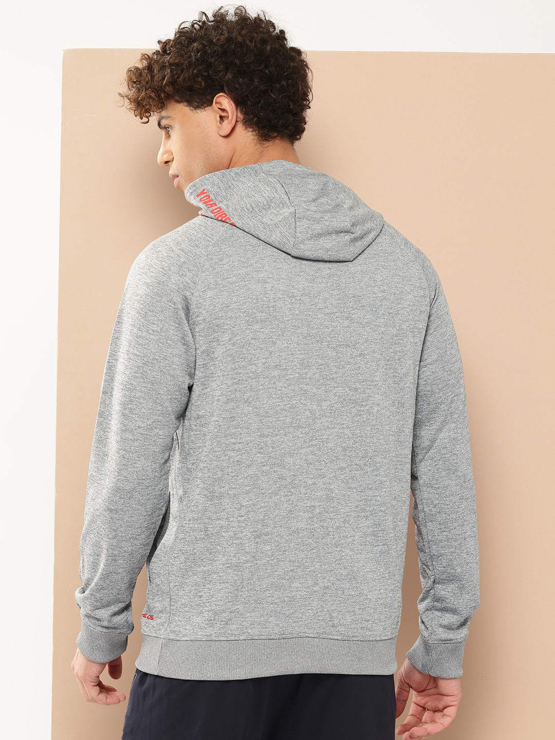 Alcis Men Grey Hooded Sweatshirt (3)