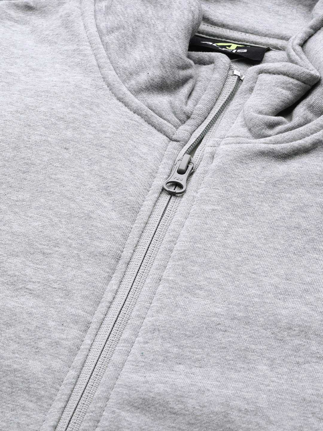 Alcis Men Grey Melange Solid Sweatshirt (5)