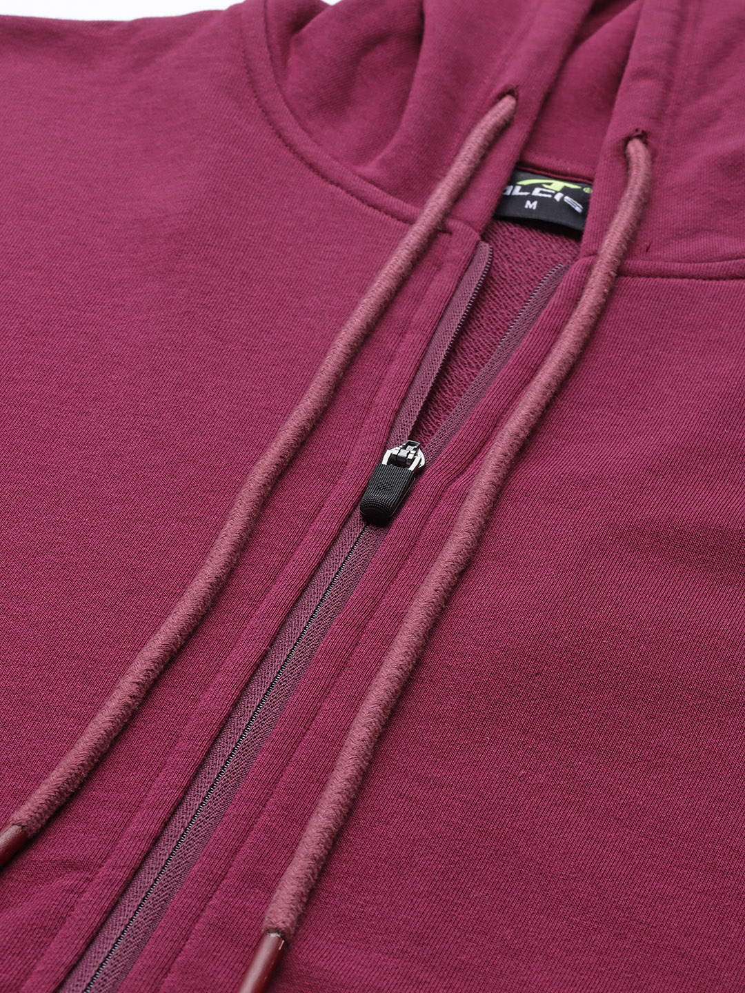 Alcis Men Maroon Hooded Sweatshirt (5)