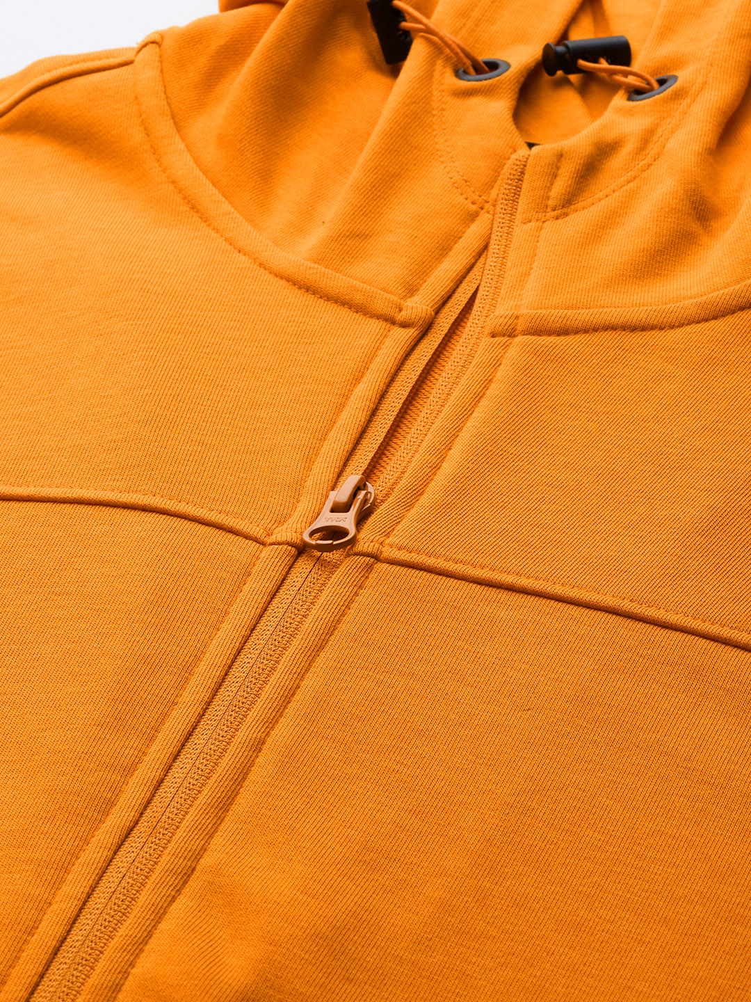Alcis Men Mustard Yellow Solid Bomber Jacket (5)