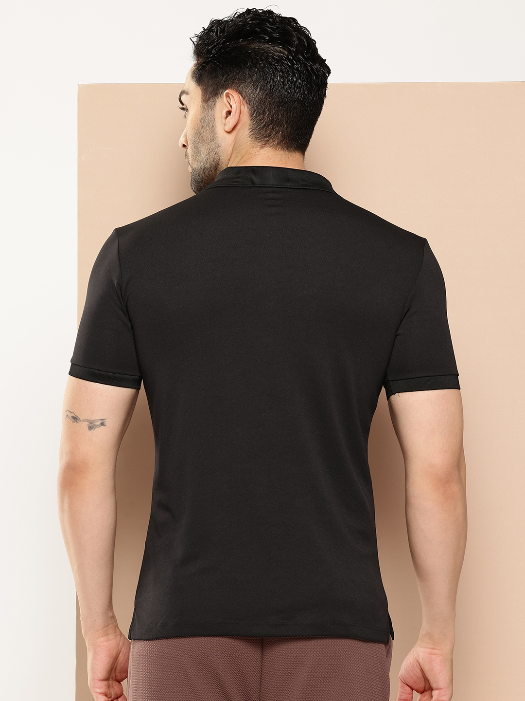 Alcis Men Polo Collar Dry Tech Slim Fit Sports T-shirt (3)
