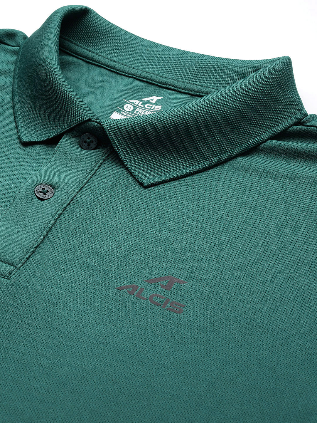 Alcis Men Polo Collar Slim Fit T-shirt (2)