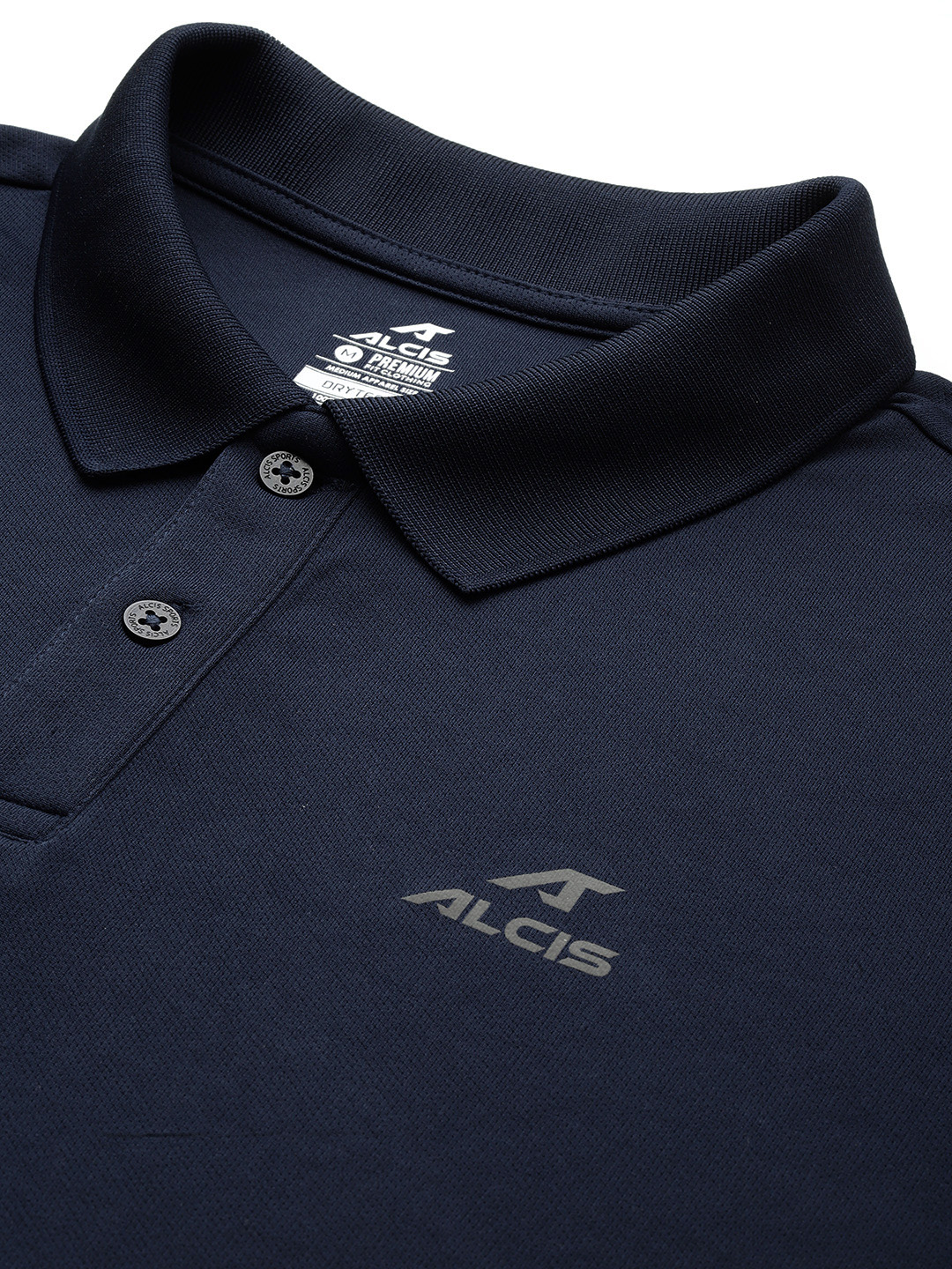 Alcis Men Polo Collar Slim Fit T-shirt (2)