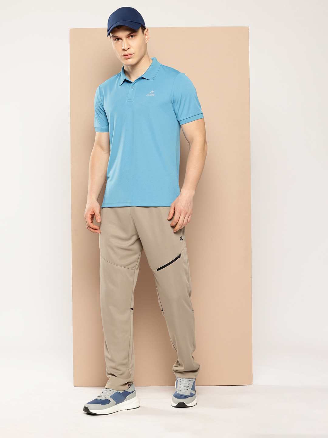 Alcis Men Polo Collar Slim Fit T-shirt (5)