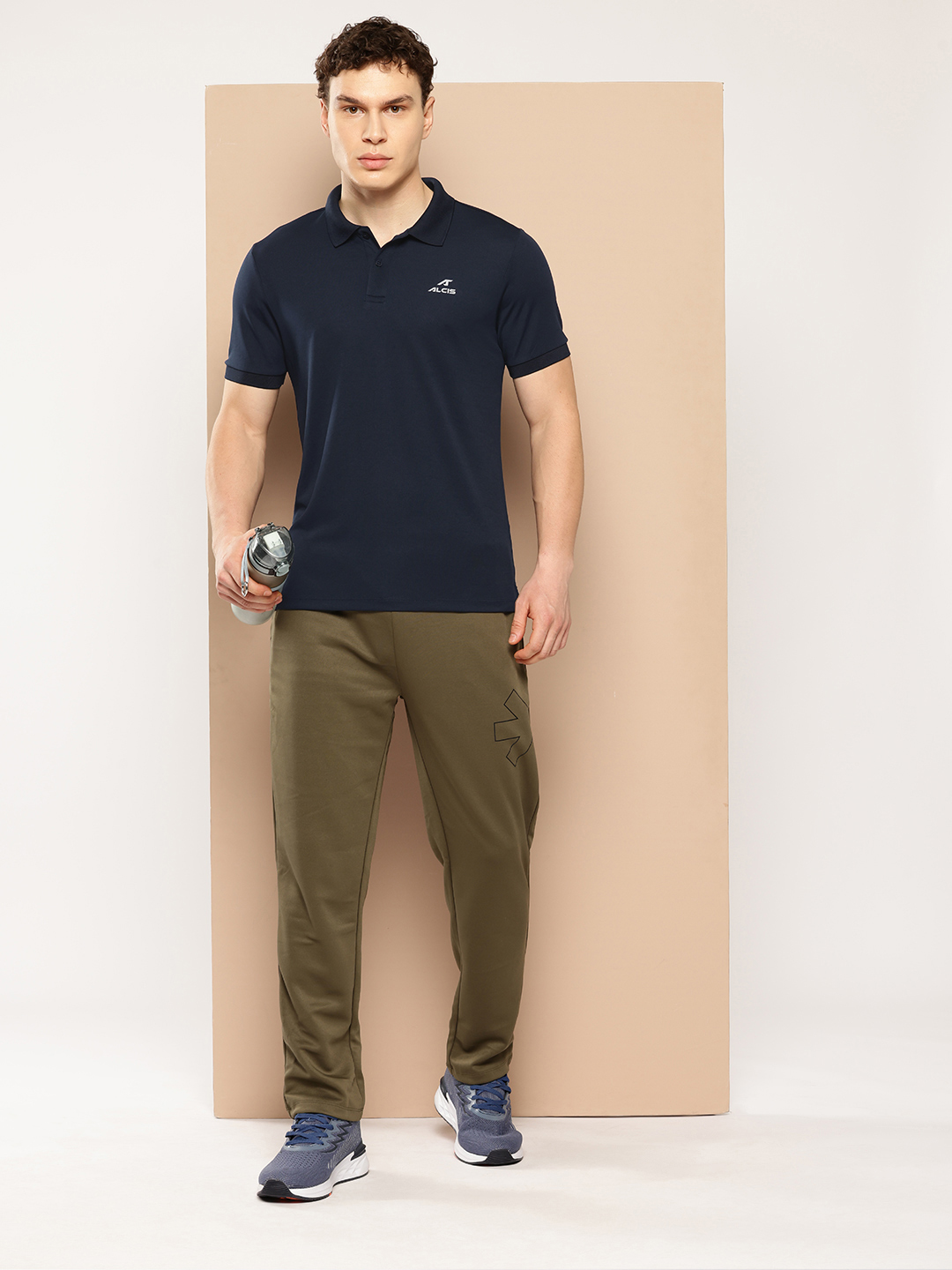 Alcis Men Polo Collar Slim Fit T-shirt (5)