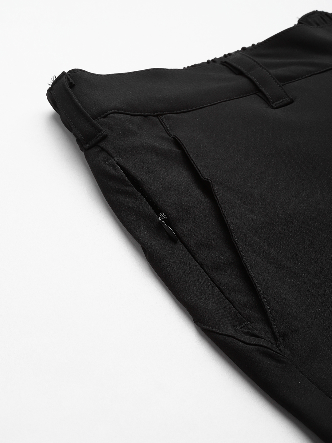 Alcis Men Polyester Black Slim-Fit Sports Shorts (6)