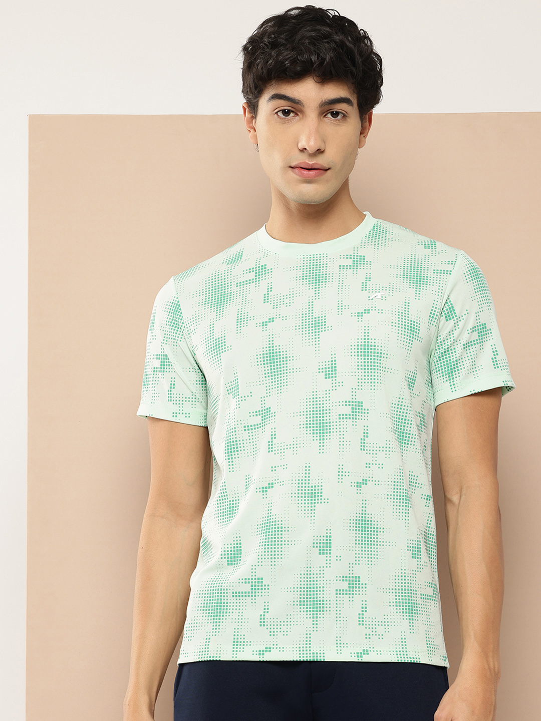 Alcis Men Printed Slim Fit T-shirt