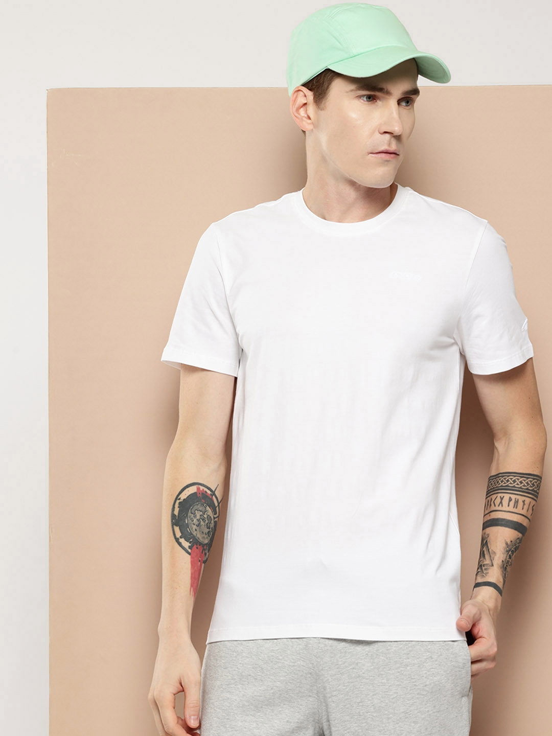Men Slim Fit Sports T-shirt