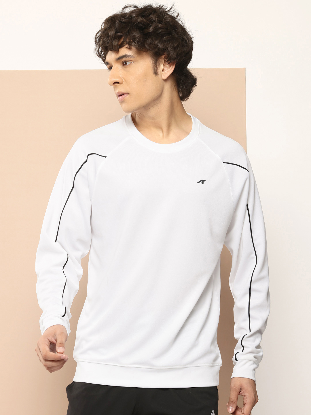 Men Striped Sweatshirt