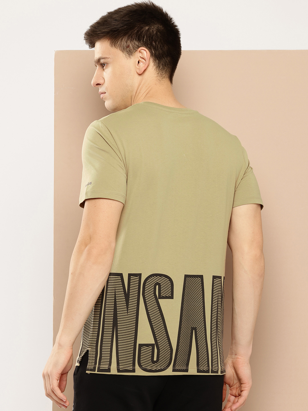 Alcis Men Typography Printed Dry Tech Sports T-shirt (3)
