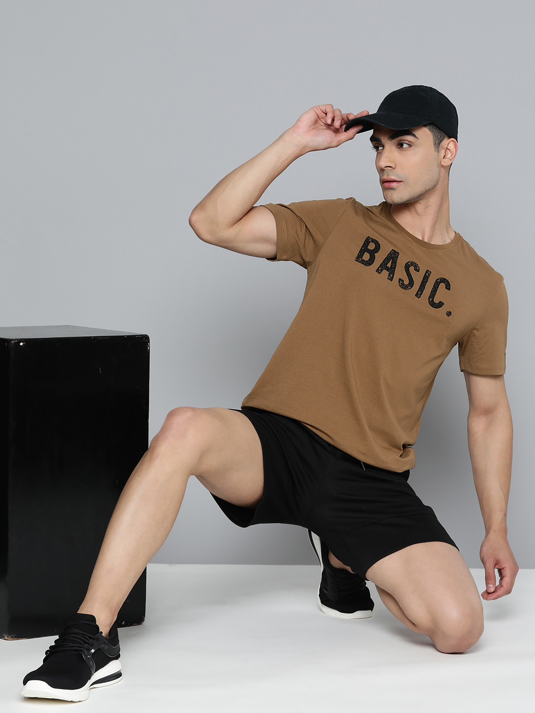 Alcis Men Typography Printed Dry Tech Sports T-shirt (4)
