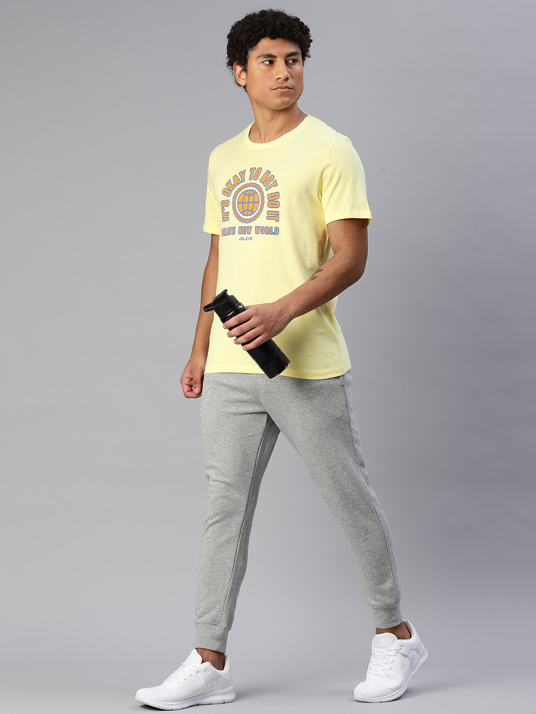 Alcis Men Typography Printed T-shirt (4)