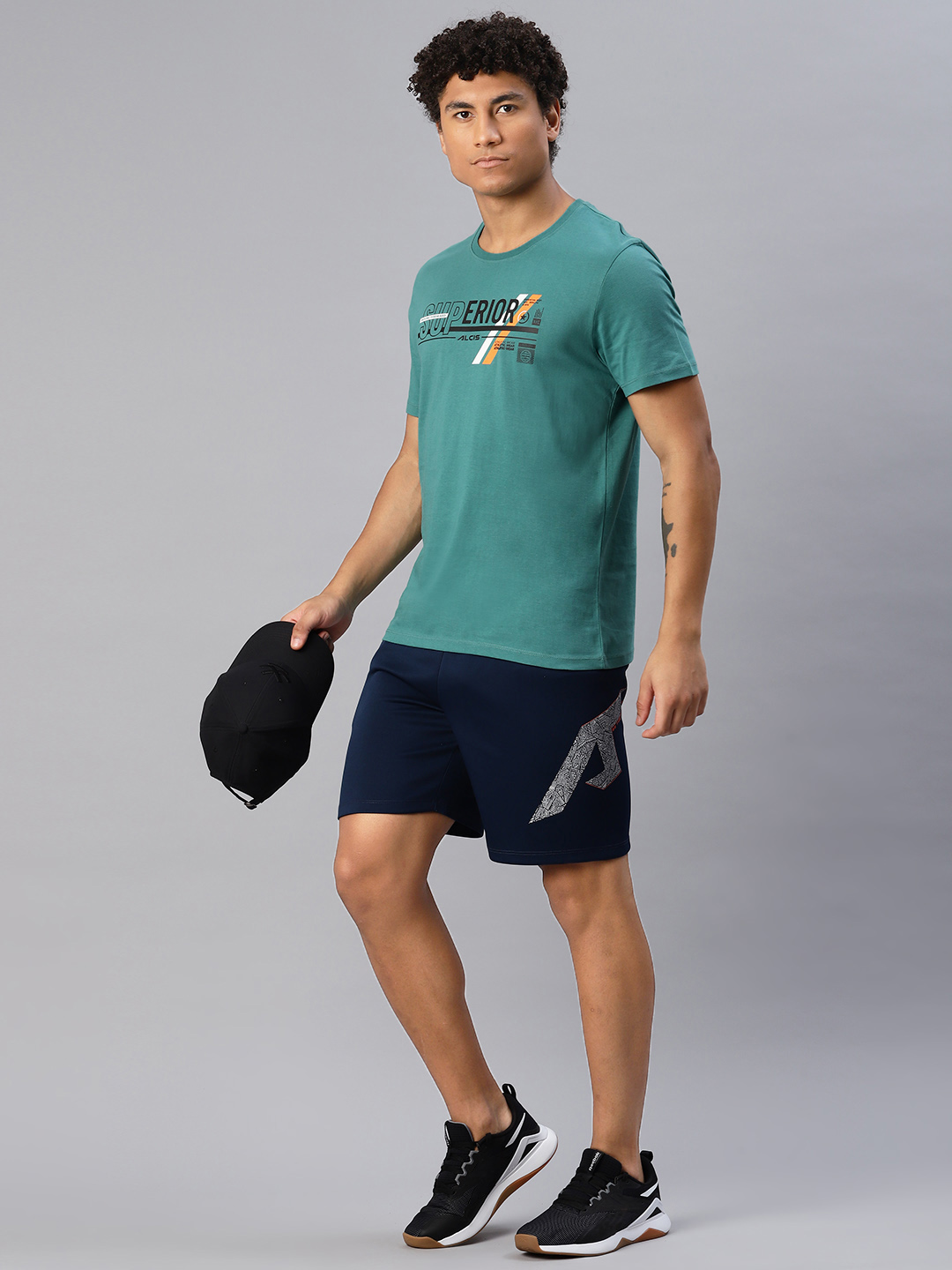 Alcis Men Typography Printed T-shirt (4)