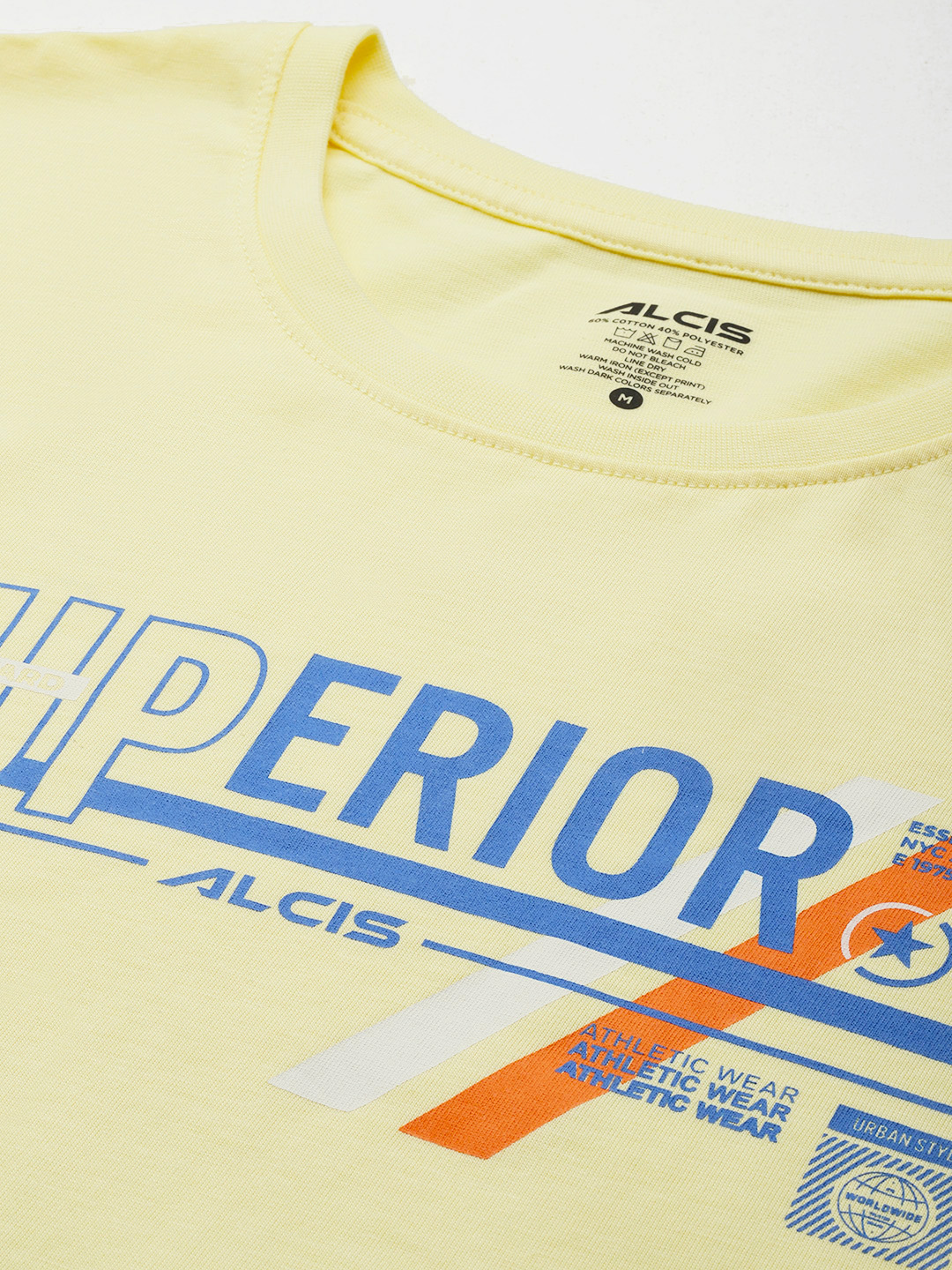 Alcis Men Typography Printed T-shirt (5)