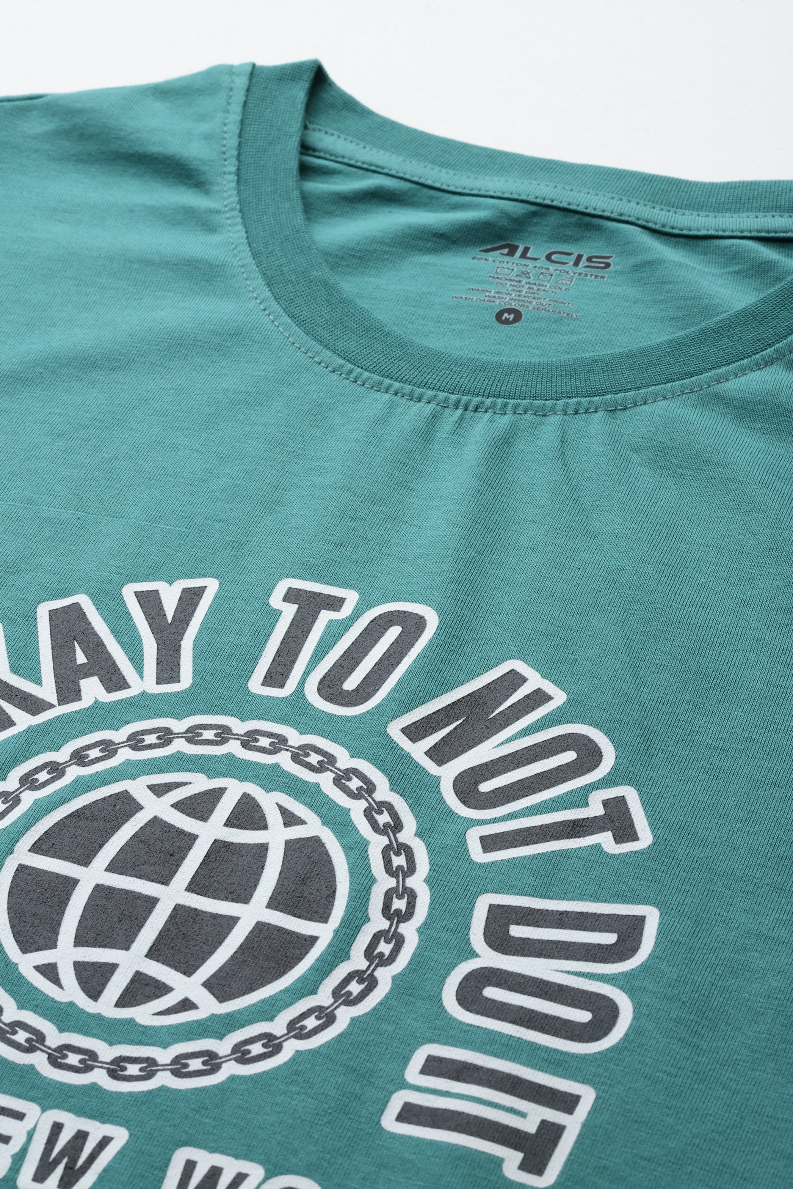 Alcis Men Typography Printed T-shirt (6)