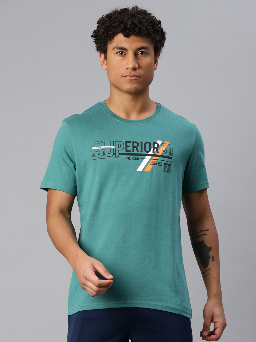 Men Typography Printed T-shirt