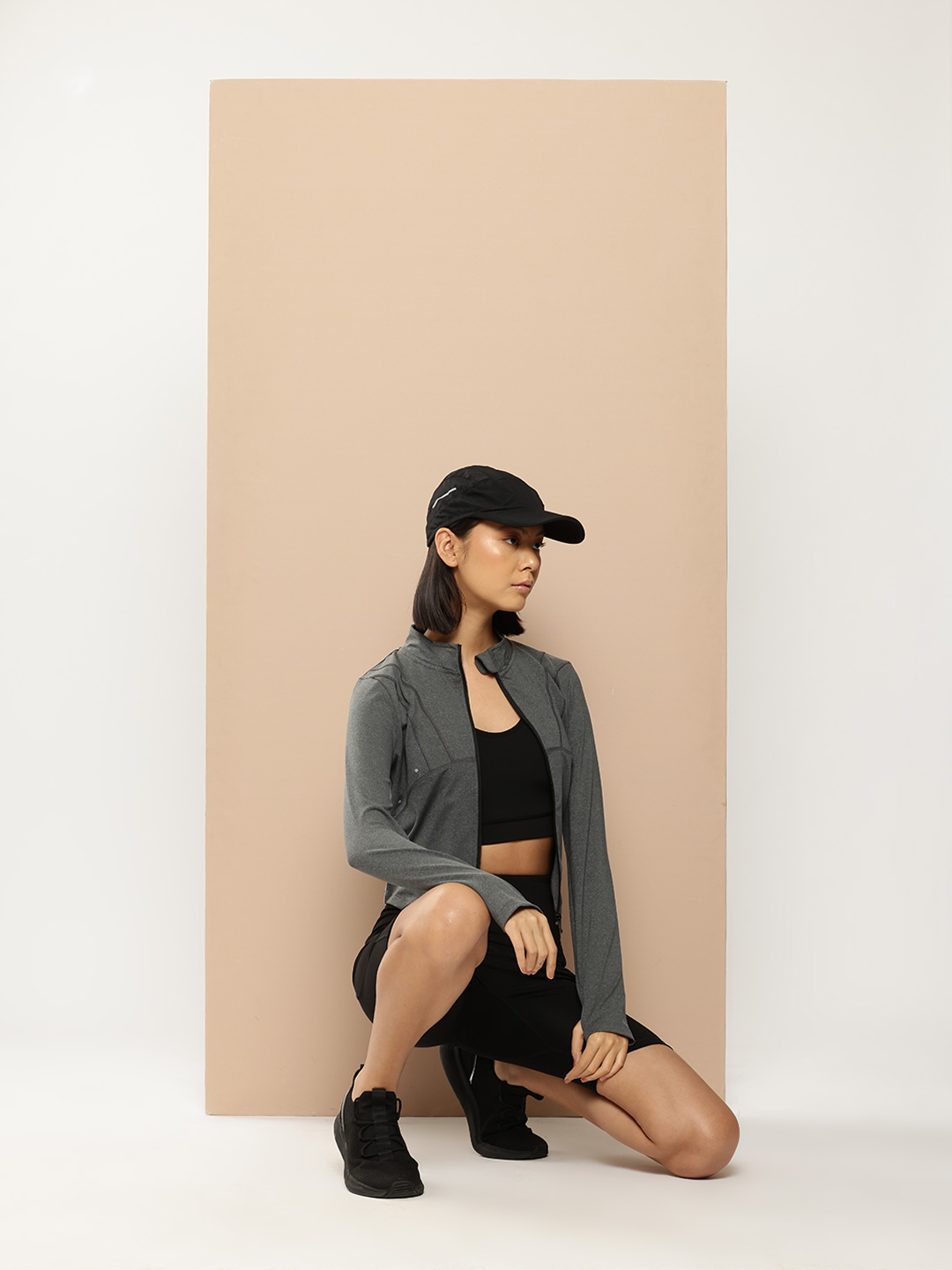 Alcis Mock Collar Sporty Jacket (4)