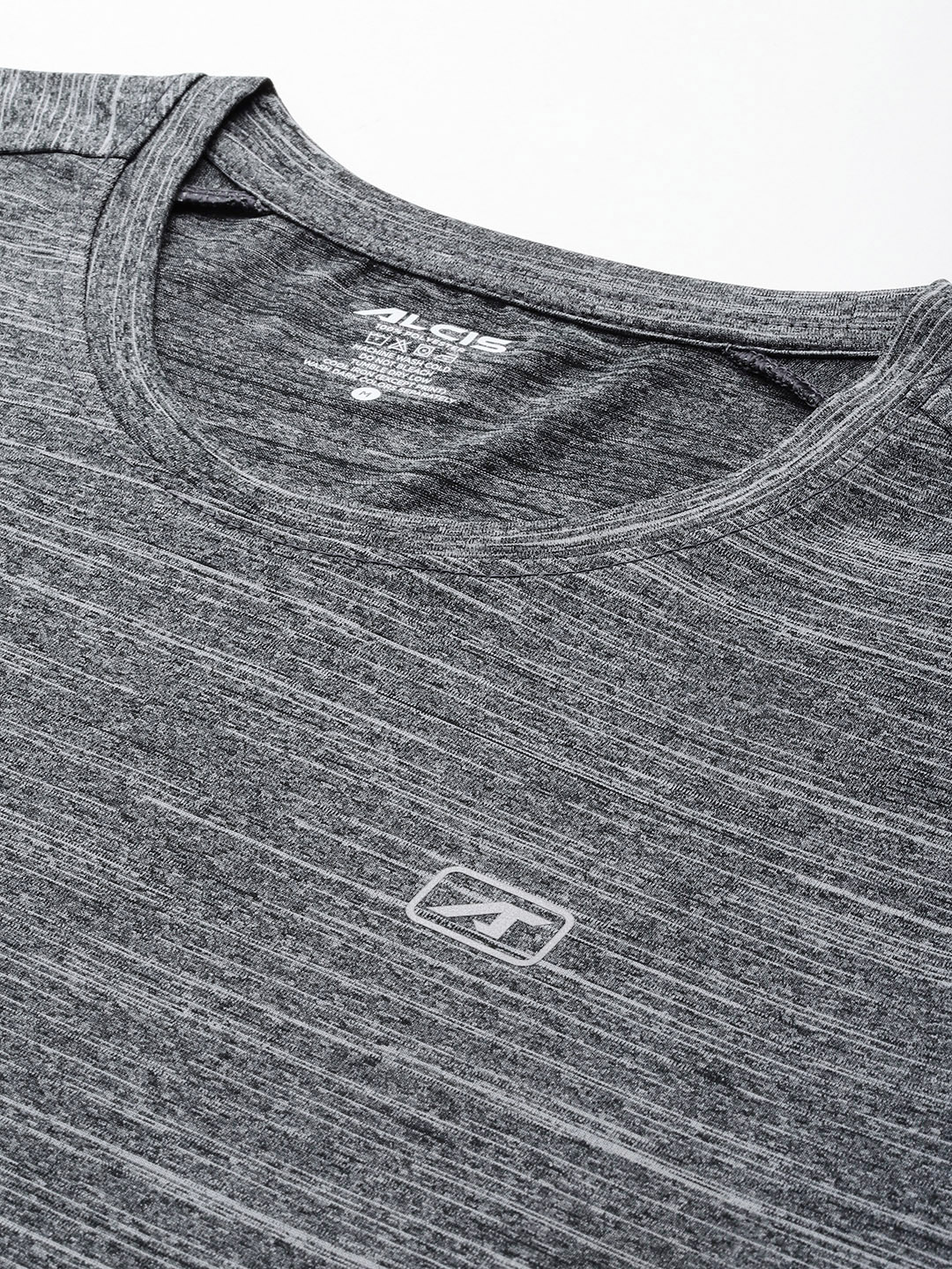 Alcis Printed Slim Fit Sports Round Neck T-shirt (5)