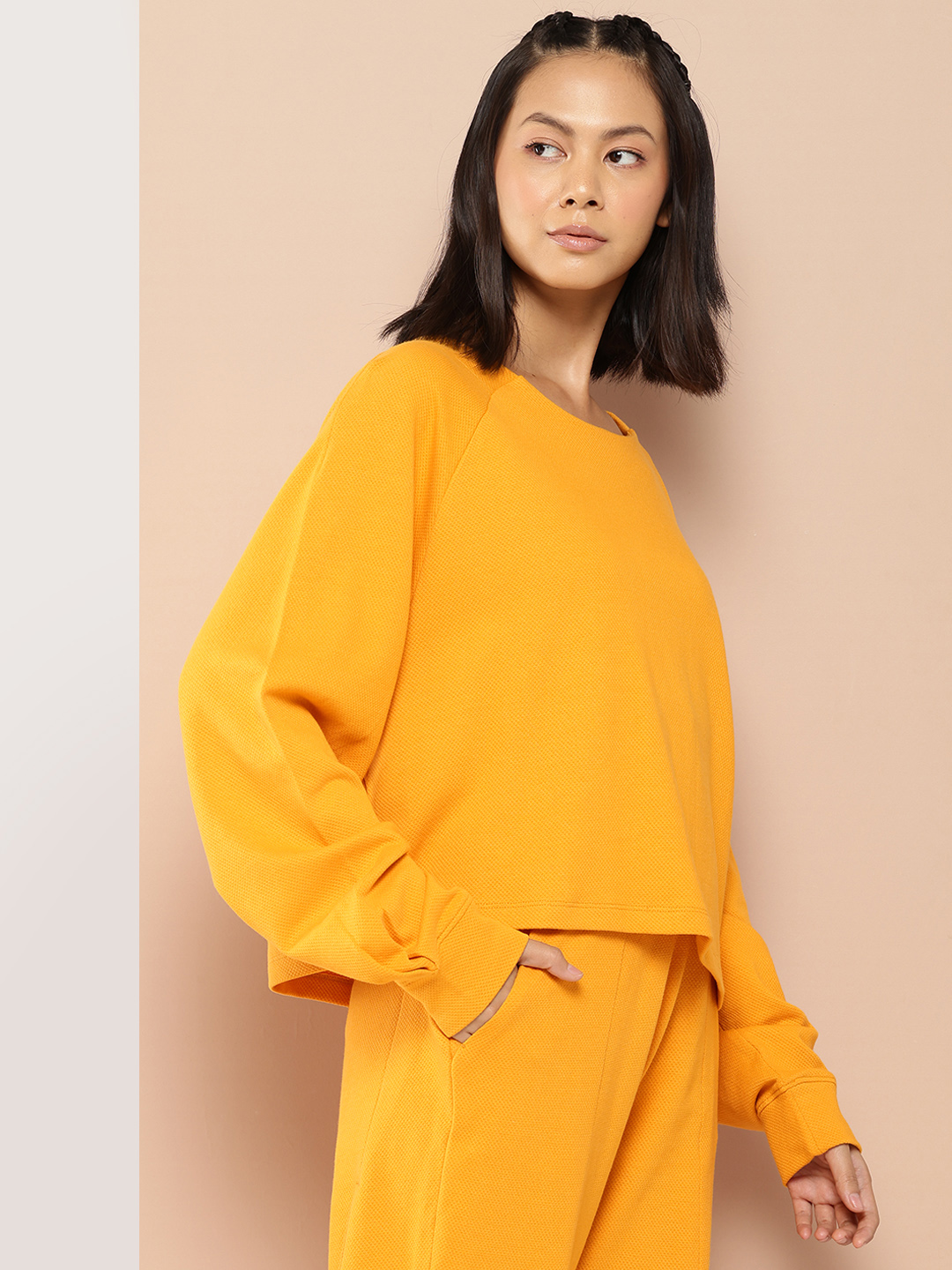 Alcis Pure Cotton Raglan Sleeves Sweatshirt (2)