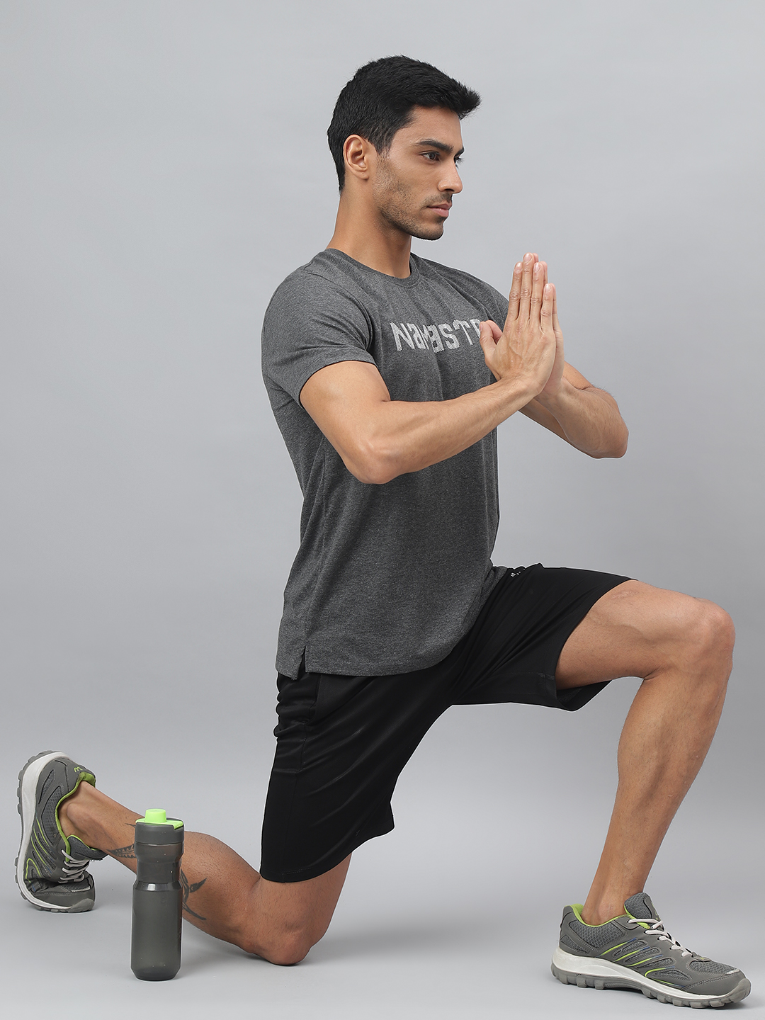 Alcis Regular Fit Round Neck Yoga T-Shirt (4)