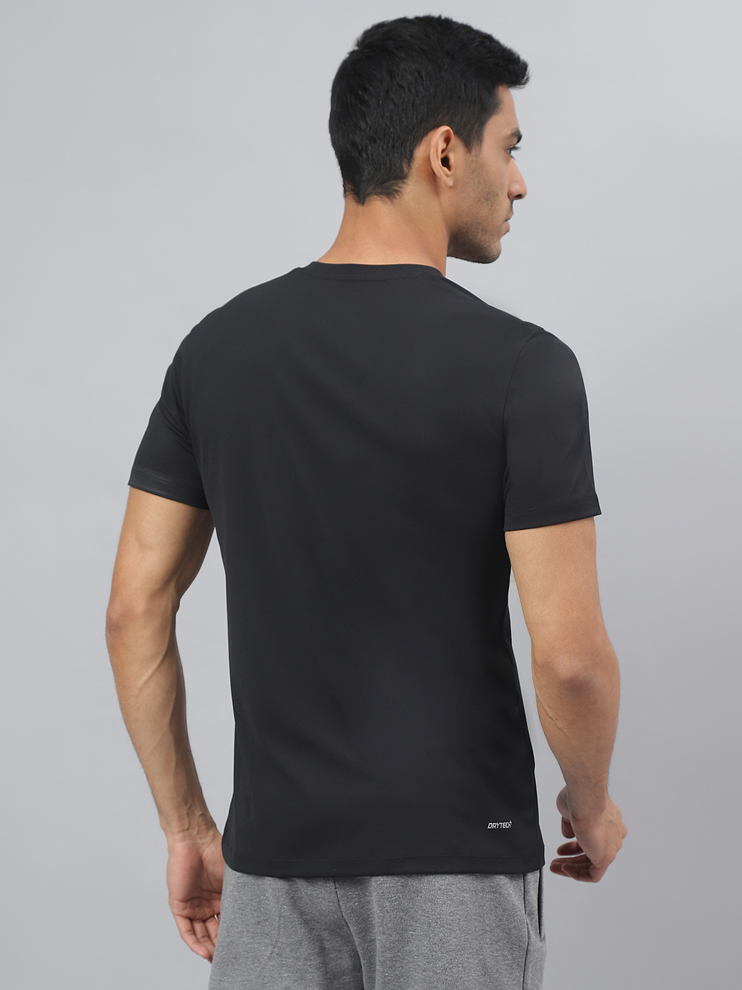 Alcis Round Neck Slim Fit Anti-Static T-Shirt (3)