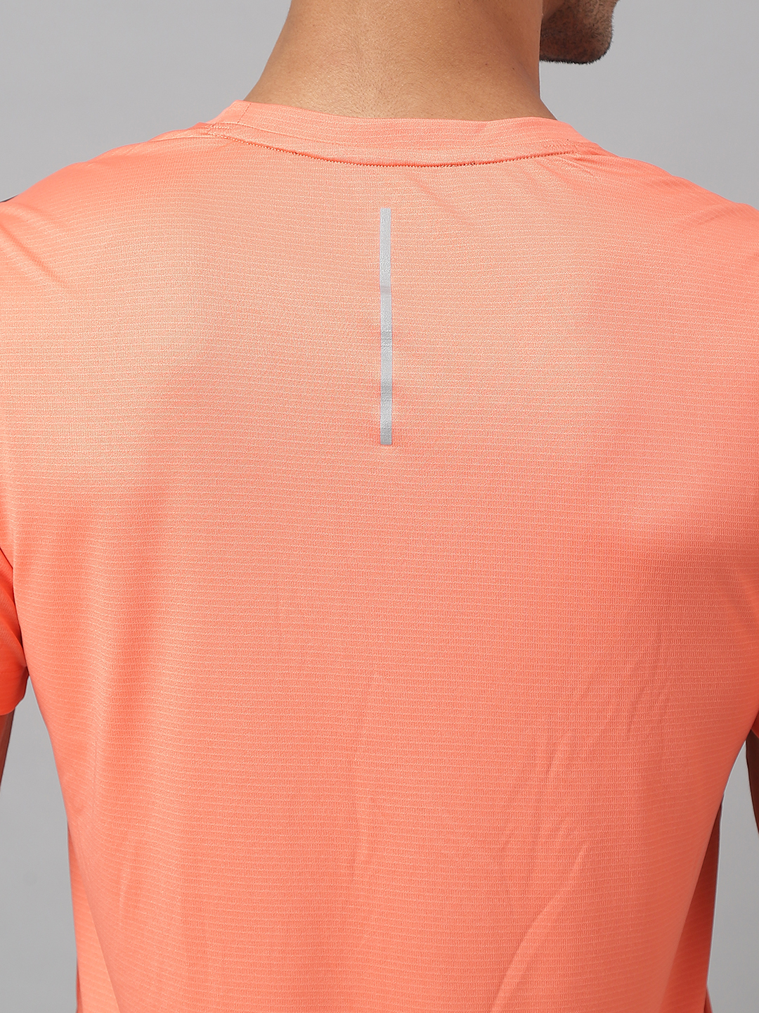 Alcis Round Neck Slim Fit Anti-Static T-Shirt (7)